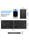 Adonis Kablosuz Bluetooth Şarjlı Katlanabilir Mini Klavye B023 - 5