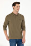 Khaki Men's Sweatshirt - Basic Model 50276314 -Vr027 - 3
