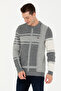 Men's Gray Melange Sweater 50271071 -Vr086 - 3