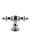 Crescent Chrome Knob Handle Luxury Country Kitchen Furniture Cabinet Drawer Handle - 3