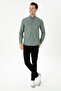 Men's Khaki Long Sleeve Shirt 50279472-Vr027 - 4