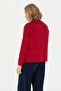 Red Women's Sweatshirt - Crew Neck, 50276027 -VR030 - 5