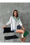Women's Striped Linen Shirt - 4