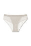 5-Piece Interlock Lace Detailed Glittery Elastic Waist Slip Women's Panties - 3