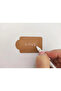 Perforated Kraft Gift Wrapping Label, Blank Gift Note Card, 100 Pieces - 7