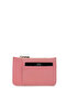 Men's Genuine Leather Pink Card Holder