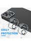 iPhone 13 Mini Full Coverage Quality Camera Protector 9H Ultra Hd Camera Lens and Surface Protection - 4