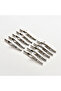 10Pcs/lot Alligator Crocodile Test Clips Cable Lead Screw Fixing Wholesale High Quality Stainless... - 3