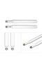2pcs Indoor Antenna 4G LTE TD-LTE FDD-LTE 4g Paddle Antenna for B593 B880 B310 B315 SMA Ma... - 3