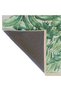 Angel Collection Green Tropical Leaves Patterned Woven Base Modern Decorative Carpet Melek08 - 3