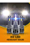 H3 With Fan White 2x High Power H3 LED Headlight 1:1 Mini Size Headlamp 20000LM 6000K Car Lamps Supe - 7
