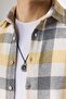 Men's Slim Fit Slim Fit Long Sleeve Checked Winter Lumberjack Shirt - 4