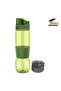 Pivot Switch Military Green Bpa-Free 650 ml Tritan Unbreakable Water Bottle-Water Bottle-Refillable Cap
