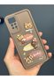 Redmi Note 11 Pro/12 Pro 4g Case Designed with Patterned Camera Protection Teddy Bear Coffee Silicone Cover - 4