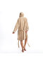 Bamboo Luxury Women's Antibacterial Hooded Bathrobe - 6
