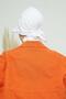 Hat with Visor, S-1, White - 5