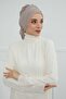 Pleated Design Chiffon Ready-Made Turban,Ht-107,Ht-107,Mink - 3