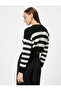 Short Knitwear Cardigan with Zipper, Round Neck, Soft Texture - 4