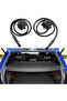 2X Universal Trunk Back Lanyard Car 48cm High Strength Styling Parcel Shelves String Applicable f... - 7