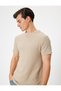 Slim Fit T-Shirt Short Sleeve Crew Neck Cotton