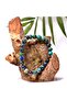Azurite Stone Bracelet - Silver Apparatus (8 mm)