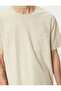 Crew Neck T-Shirt Pocket Detailed Short Sleeve Cotton - 5