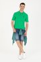 Men's Apple Green Polo Neck T-Shirt 50263420 -Vr020 - 4