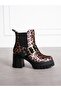 Aldena Leopard Buckle Detail Women's Boots - 4