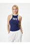 Tokyo Printed Cotton Skinny Fit Halter Neck Undershirt - Ribbed - 3