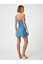 X Şahika Ercümen - Mini Denim Dress - 4
