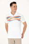 Men's Orange Polo Neck T-Shirt 50263514-Vr051 - 3