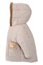 Çaren Kids-Shepherd Button Detailed Welsoft (Furry) Unisex Coat - One Size Larger Choose - 3