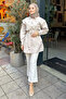 Beige Lixa Trench Coat - Buttoned and Lined - 6
