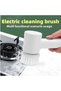Electric Spin Scrubber With 5 Replaceable Brush Head Power  Electric Cleaning Brush Handheld Rech... - 8