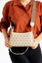 Adjustable Cross Strap Patterned Stylish Minimal Bag - 4