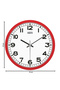 30 cm Real Glass Silent Mechanism Wall Clock - 4