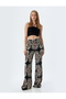 X Melis Ağazat - Strappy Crop Tank Top with Halter Neck Detail, Slim Fit - 2