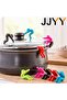 2Pcs (Random Color ) 2PCS/Pack Cute Kitchen Gadgets Raise The Lid Overflow Device Stent for Preventi - 3