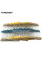600pcs/set 30 kinds 1/4w resistor 1% metal film resistor pack assorted kit 1k 10k 100k 220ohm 1... - 5