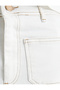 4Sal40413Md 001 Off-White Women's Denim Trousers - 6