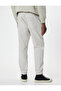 Jogger Pants Lace Waist Pocket Detailed Cotton - 4