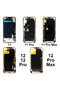 شاشة OLED من نوع Incell AAA+ لهاتف iPhone 12 Pro Max مع مُحسِّس اللمس ثلاثي الأبعاد. - 3