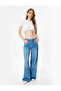 Crop T-Shirt Balloon Form Skinny Short Sleeve Round Neck Cotton - 2