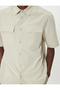 Short Sleeve Shirt Pocket Detailed Buttoned Classic Collar - 5