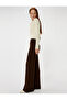 Standard Waist Spanish Leg Knitwear Trousers - 2