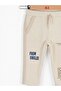 Baby Boy Elastic Waist Sweatpants - 4