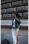 Wool-Like Fabric Loose Fit Zipper Closure Pocket Detail Trendy Bomber Pininterest Equivalent Jacket Coat - 3