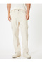 Cotton Oversize Cargo Jeans with Pocket Detail - 3