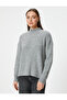 Basic-Pullover mit Stehkragen in Übergröße - 3