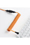 Lano coiled cable type c keyboard 1.5 meter mechanical keyboard data cable white aviator connector ... - 7